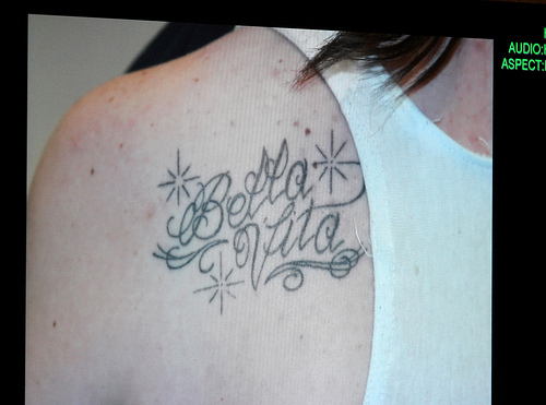 casey anthony tattoo bella vita. of the Casey Anthony 1st