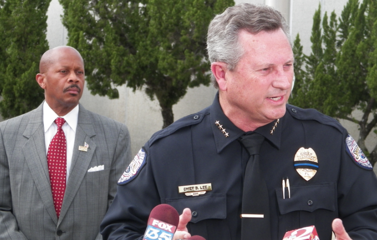 Sanford Police Chief Bill Lee speaks at a news conference, Mr. Norton ...