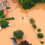 Flood waters in the UK--(Photo credit: Barry Batchelor/PA Wire)