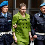 Amanda Knox, found guilt by an Italian jury of murdering her roomate Merideth Baxter