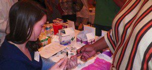 A Grace Medical Home nurse test a participant for diabetes at 'How to Prevent Diabetes' session, Orlando West Ministries, April 17, 2012 (File Photo: WONO)