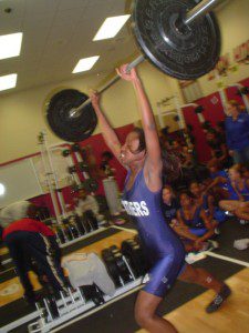 Photo: Samantha Cancel, women's weightlifting/DP 