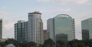 Partial view of downtown Orlando skyline (Photo: WONO)