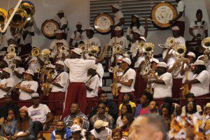 The Pep Band once again was in the house (Photo: K. Turner/WONO)