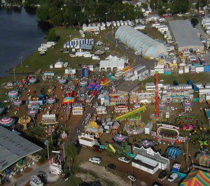 Central Florida Fair - aerial view (Photo credit: Central Florida Fair)