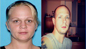 Lora Fischer (l) deceased and Ryan Dolye (r) - murder suspect