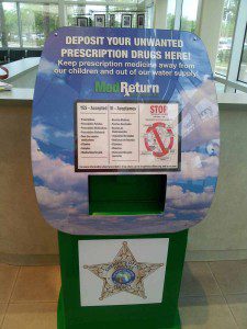 Prescription drop box at Orange County Sheriff's Office Central Command (Photo: WONO)