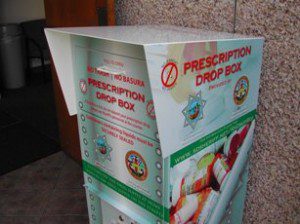 San Diego County prescription drug drop box 