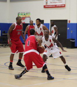 Iren Rainey tackles an opponent during an IBL game. May 2012