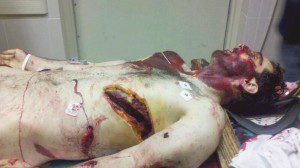 Extremely Graphic: Tamerlan     death photo