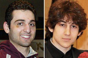 Tamerlan Tsarnaev (l) Dzhokhar Tsarnaev (r)