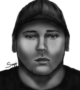 Composite sketch of armed burglary suspect