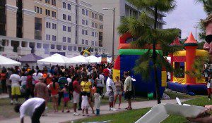 A section of the crowd at Caribbean American Heritage Month festival, Lake Eola, June 23, 2013 (Photo: WONO)