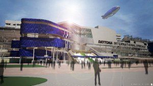 The new entrance of the Daytona International Speedway (Courtesy Daytona International Speedway)