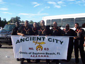 Ancient City #63 Nobles pose before a parade in Daytona Beach