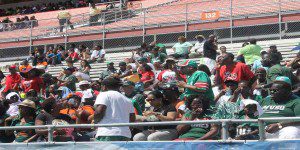 A group of FAMU fans decided to sit in the MVSU section at the Citrus Bowl. Delta Devil fans weren't at all pleased and they let those Rattlers know about it.