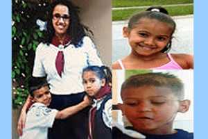 Yessenia Suarez and kids - Thalia Otto and Michael Otto - missing