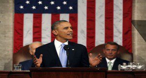 President Barack Obama delivers the State of the Union address in the House Chamber at the U.S. Capitol in Washington, D.C., Jan. 28, 2014. (Photo courtesy: AP/Larry Downing/Pool)