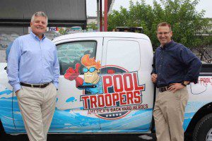 Pool Troopers' David Hahmann, President (left) and Gary Crayton III, CEO (right) (Photo courtesy: Pool Troopers)