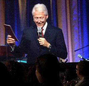 President Bill Clinton speaks at the Clinton Global Initiative's Award Ceremony, September 21, 2014 in New York. (Photo courtesy: CIW)