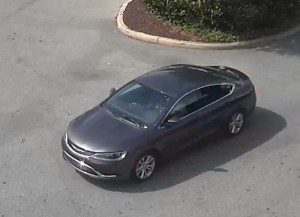 Image of suspects' vehicle