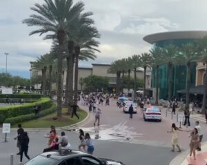 The Mall at Millenia bomb threat panic evacuation