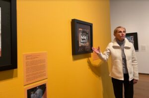 Art Program Jan Clanton discusses Basquiat’s works