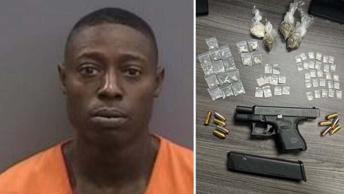 Central Florida Two-Time Felon Arrested for Drug Trafficking