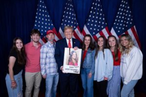 Trump Laken Riley family and friends