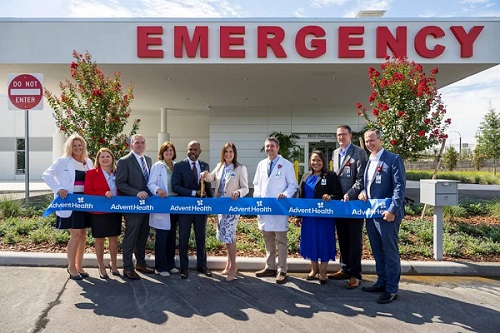 Opening of the AdventHealth Millenia emergency room in Orlando