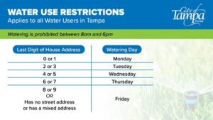 Tampa water restrictions