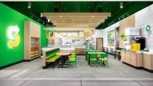 Subway new restaurant design