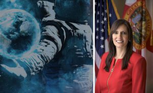 2025 Florida Space Art Contest Lieutenant Governor Jeanette Nuñez