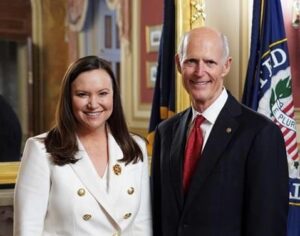 Senator Ashley Moody and Senator Rick Scott