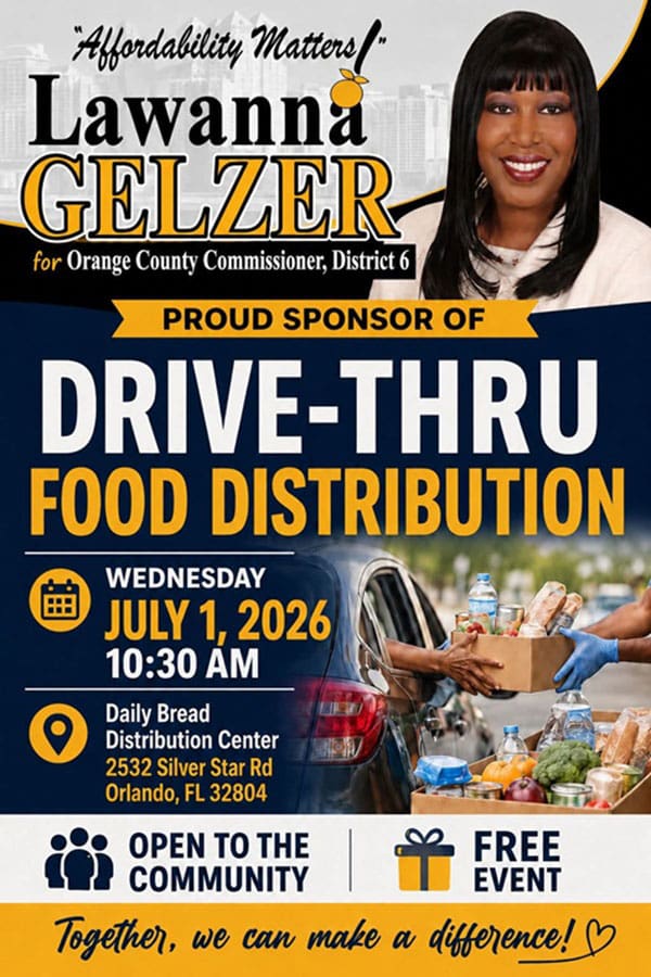 Orange County Commissioner Candidate Sponsors Food Distribution Orange County Commissioner Candidate Sponsors Food Distribution